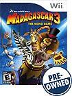 Front Detail. Madagascar 3: The Video Game — PRE-OWNED - Nintendo Wii.