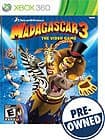 Front Detail. Madagascar 3: The Video Game — PRE-OWNED - Xbox 360.