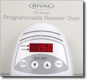 Rival 20 Qt. Roaster Oven With 1 A1 Crock Pot