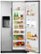 Alt View Zoom 12. Whirlpool - 20.6 Cu Ft. Counter-Depth Side-by-Side Refrigerator with Thru-the-Door Ice and Water - Monochromatic Stainless Steel.