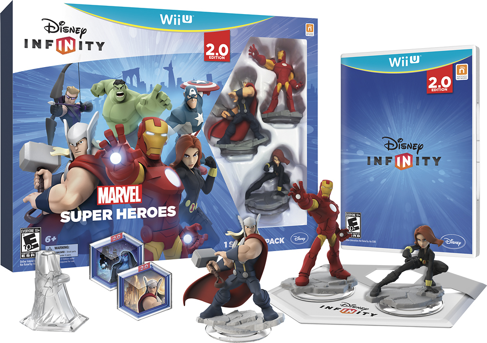 Disney Infinity: Marvel Super Heroes (2.0 Edition) Starter Pack Nintendo  Wii U 1205520000000 - Best Buy