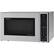 Left. Sharp - Carousel 1.5 Cu. Ft. Mid-Size Microwave - Silver.