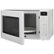Alt View Zoom 1. Sharp - Carousel 1.5 Cu. Ft. Mid-Size Microwave - White.
