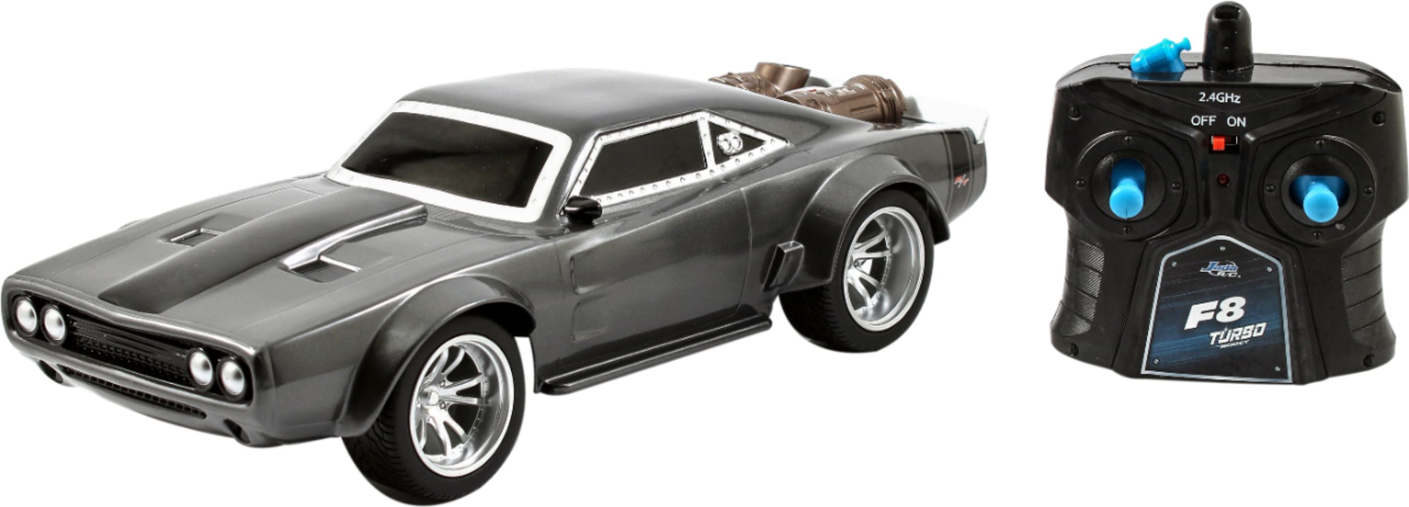 Best Buy: Jada Fast & Furious: Dom's Dodge Charger Remote Controlled Car  Black 84228