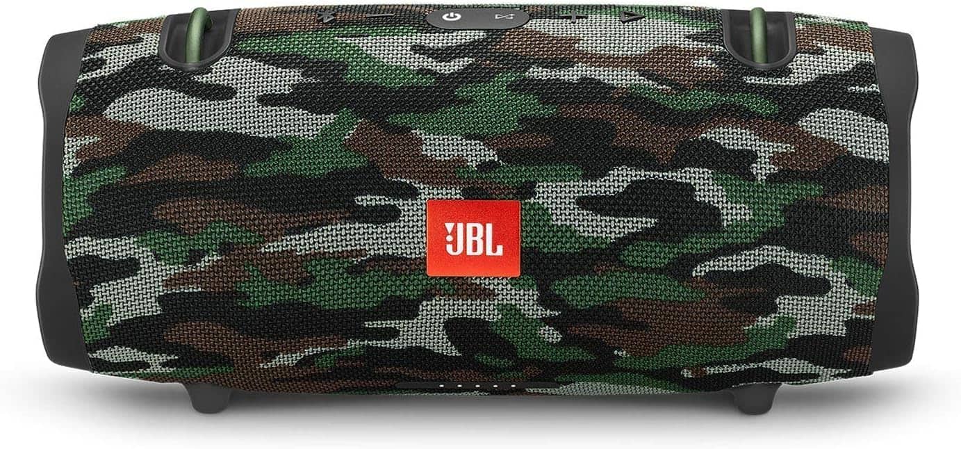 JBL - Xtreme 2 - Waterproof Portable Bluetooth Speaker - Squad Camo - Black