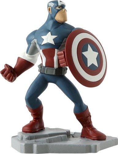 Disney - Disney Infinity: Marvel Super Heroes Captain America Figure ...