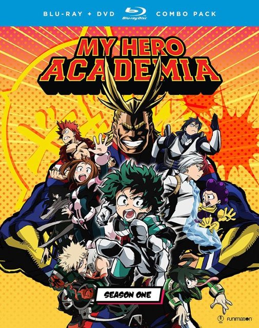 My Hero Academia Season One Blu Ray Dvd 5 Discs Best Buy