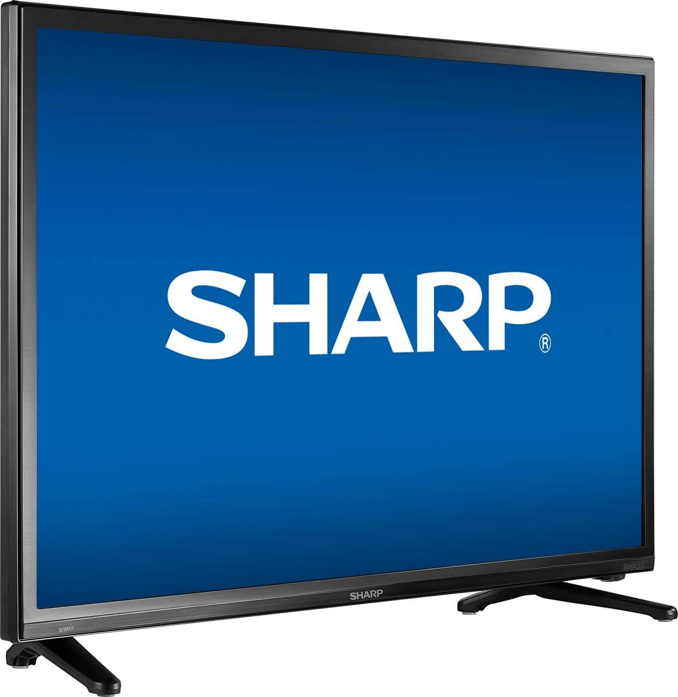 Alt View 12. Sharp - 32" Class - LED - 720p - Smart - HDTV Roku TV - Black.
