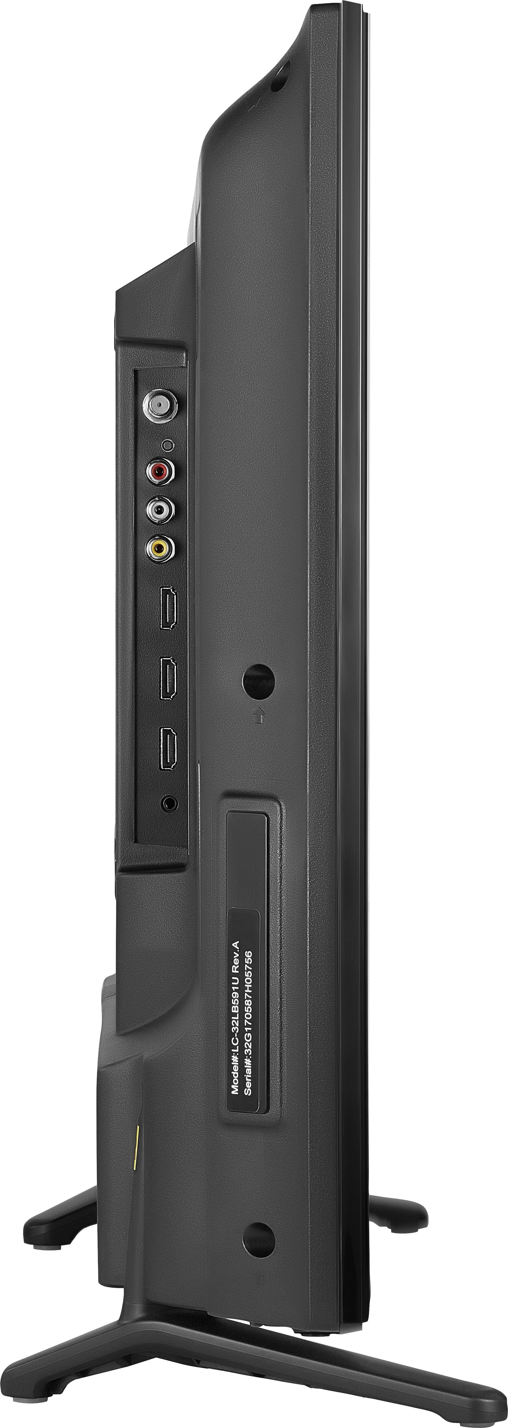 Alt View 3. Sharp - 32" Class - LED - 720p - Smart - HDTV Roku TV - Black.