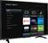 Angle. Sharp - 43" Class - LED - 2160p - Smart - 4K UHD TV with HDR Roku TV - Black.