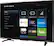 Left. Sharp - 43" Class - LED - 2160p - Smart - 4K UHD TV with HDR Roku TV - Black.