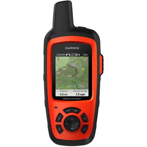 Garmin - inReach Explorer+ 2.31" GPS with Built-In Bluetooth - Orange