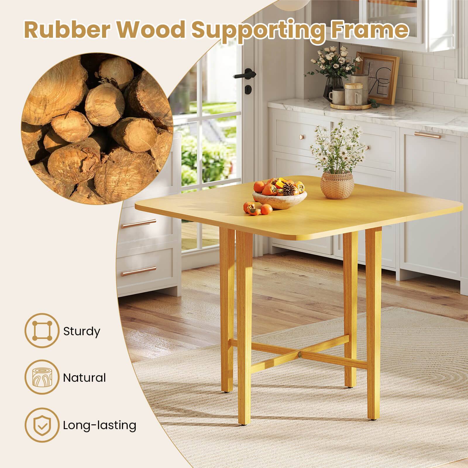 Rubber Wood Supporting Frame

- Sturdy
- Natural
- Long-lasting