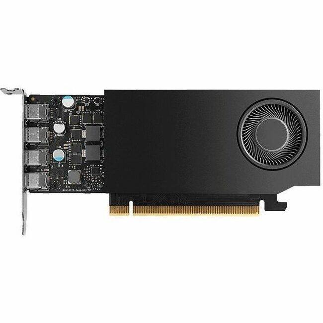 Angle. PNY - NVIDIA RTX A400 Graphics Card 4GB GDDR6.