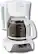 Angle. Mr. Coffee - 12-Cup Programmable Coffeemaker - White.