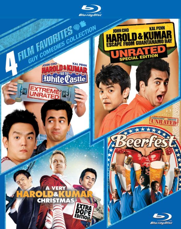  Guy Comedies Collection: 4 Film Favorites [4 Discs] [Blu-ray]