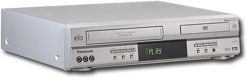 No se mueve Universidad concepto Best Buy: Panasonic Progressive-Scan DVD Player/VCR Combo PV-D4743S