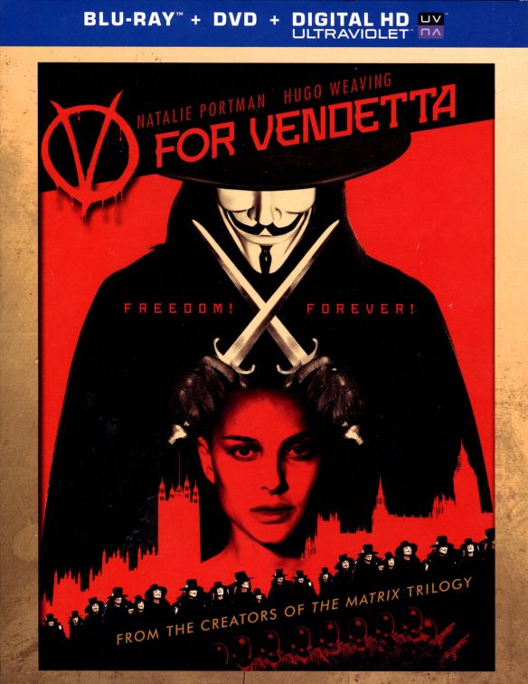  V for Vendetta [2 Discs] [Includes Digital Copy] [UltraViolet] [Blu-ray/DVD] [2006]