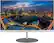 Front. Lenovo - L24q-20 23.8" IPS LED QHD Monitor - Silver.