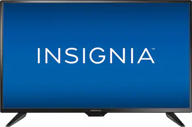 Front. Insignia™ - 32" Class - LED - 720p - HDTV - Black.