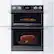 Alt View 18. Samsung - 30" Microwave Combination Wall Oven with Flex Duo, Steam Cook and WiFi - Fingerprint Resistant Black Stainless Steel.