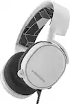 Best Buy SteelSeries Arctis 3 Wired 7.1 Gaming Headset for PC Mac PlayStation Xbox VR Mobile White 61434