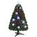 Alt View 11. Costway - 3FT Pre-Lit Fiber Optic Artificial Christmas Tree with Multicolor Led Lights - Green.
