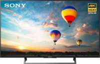 Front Zoom. Sony - 49" Class - LED - X800E Series - 2160p - Smart - 4K UHD TV with HDR.