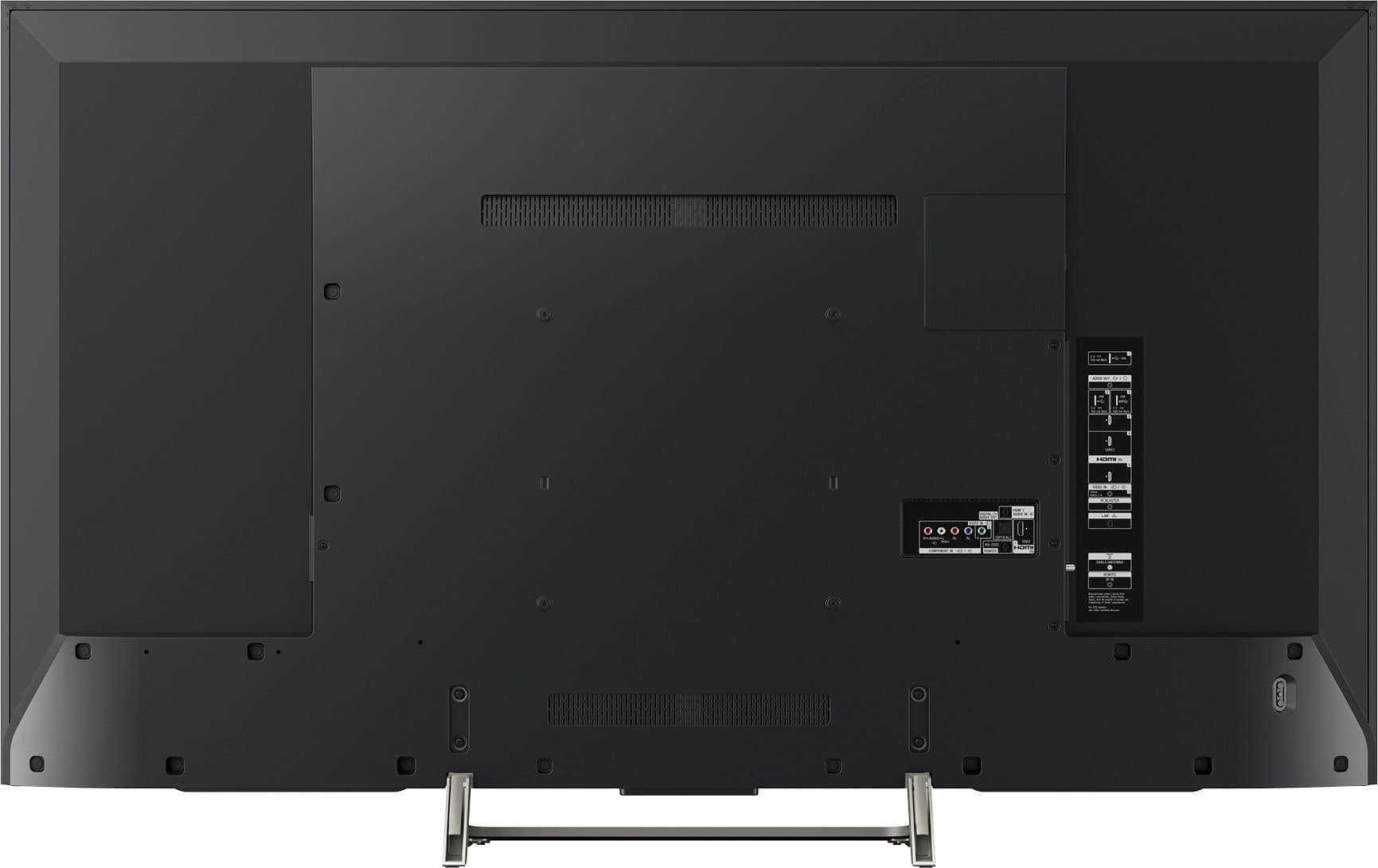 Back. Sony - 65" Class - LED - X900E Series - 2160p - Smart - 4K UHD TV with HDR.