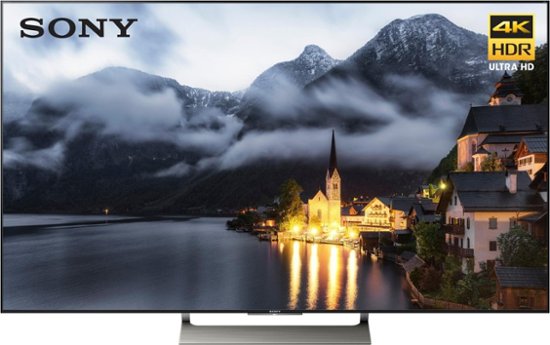 Sony - 55" Class (54.6" Diag.) - LED - 2160p - Smart - 4K Ultra HD TV with High Dynamic Range - Front_Zoom