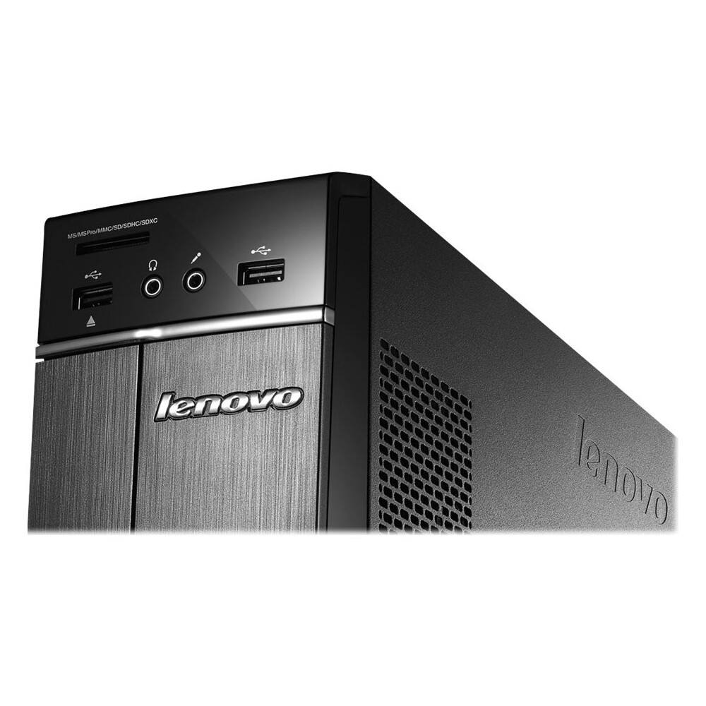 Alt View 11. Lenovo - H30-05 Desktop - AMD E1-Series - 4GB Memory - 500GB Hard Drive - Black.