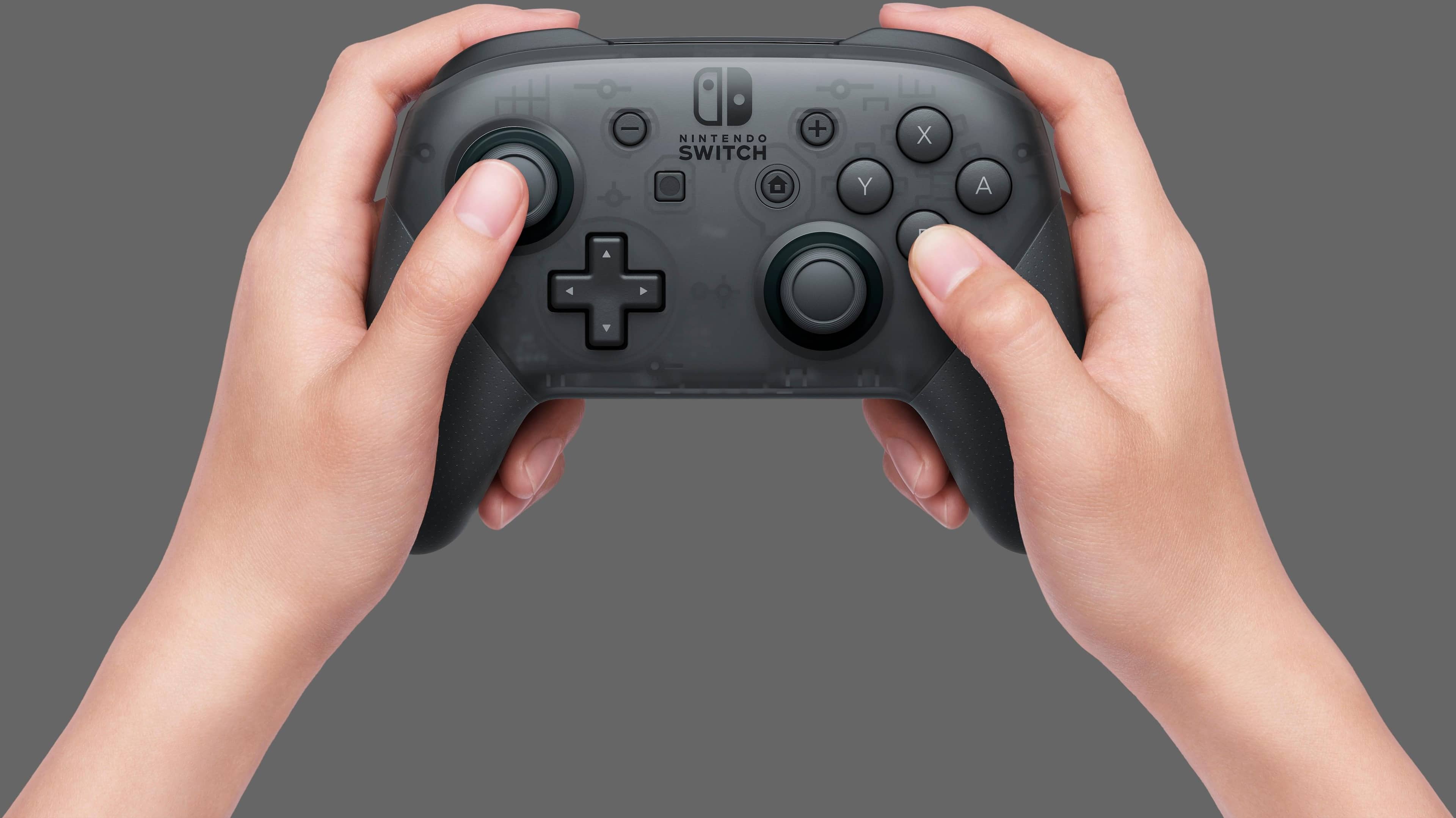 Alt View 12. Nintendo - Pro Wireless Controller for Nintendo Switch - Black.