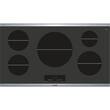 Bosch - 800 Series 36" Electric Induction Cooktop - Black/stainless steel - Larger Front