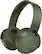 Front. Sony - XB950N1 Extra Bass Wireless Noise Cancelling Over-the-Ear Headphones - Green.
