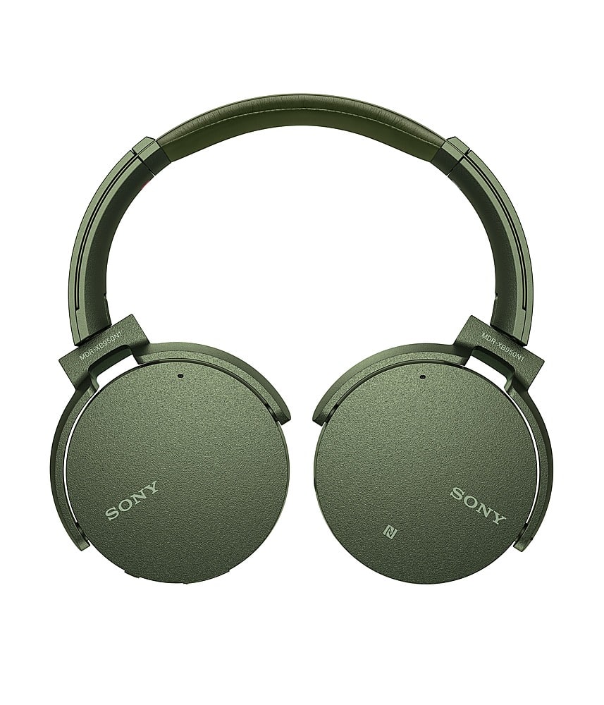 sony green earphones