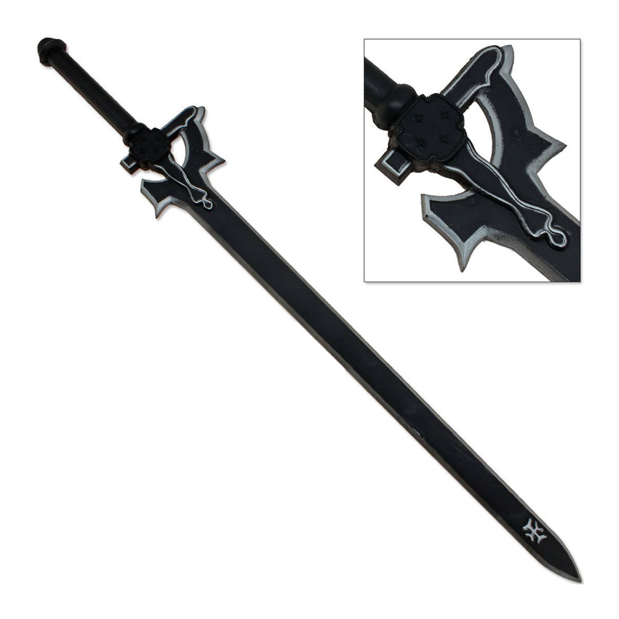 Alt View 2. Edgework Imports - Sword Art Online: Kirito Elucidator 43" Larp Foam Sword - Black.