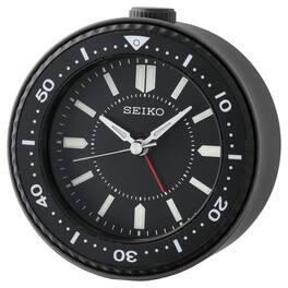 Seiko - 3.75" Mai Beep Alarm Clock - Black