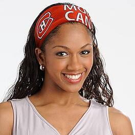 Little Earth - Montreal Canadiens NHL Hockey FanBand Jersey Material Hairband Headband - Multi