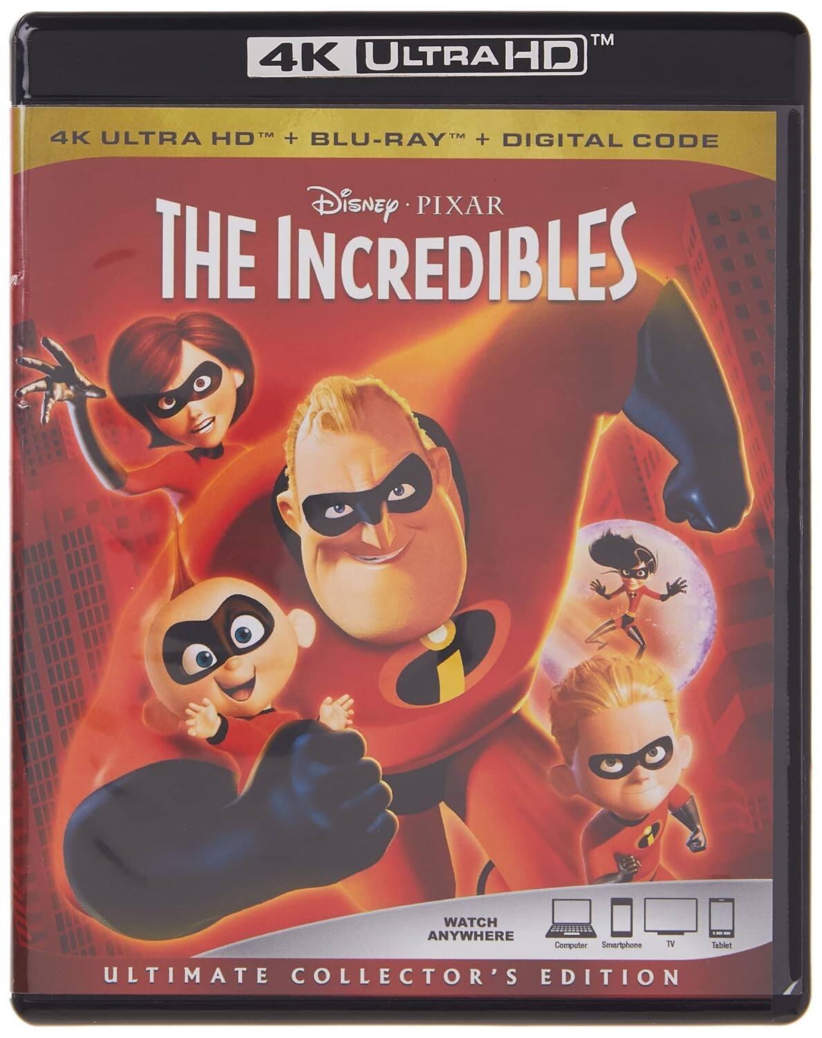 Alt View 1. The Incredibles   - 4K Blu-Ray.