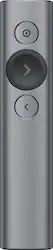 Logitech - Spotlight Presentation Remote with 100 ft Range and Quick Charging - Slate - Front_Zoom