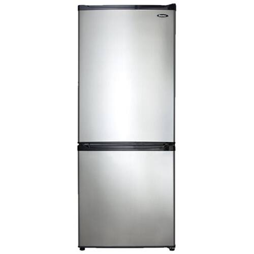Danby 9 2 Cu Ft Bottom Freezer Refrigerator Black Stainless Steel Look Dff092c1bsldb Best Buy