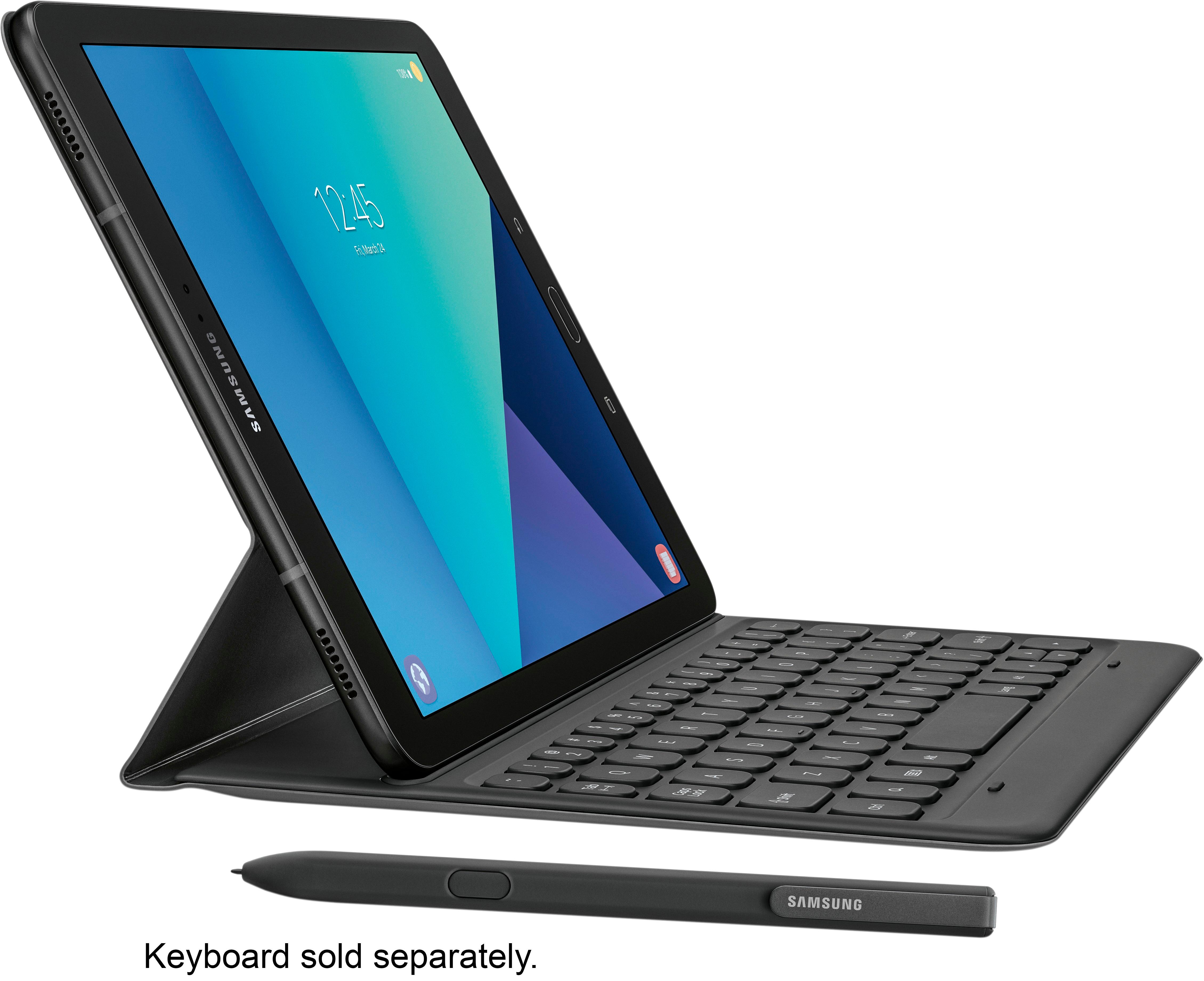Samsung Galaxy Tab S3 - Tablette - Android 7.0 (Nougat) - 32 Go - 9.7  Super AMOLED (2048 x 1536) - Logement microSD - noir (SM-T820NZKAXAC), Tablettes et appareils portables