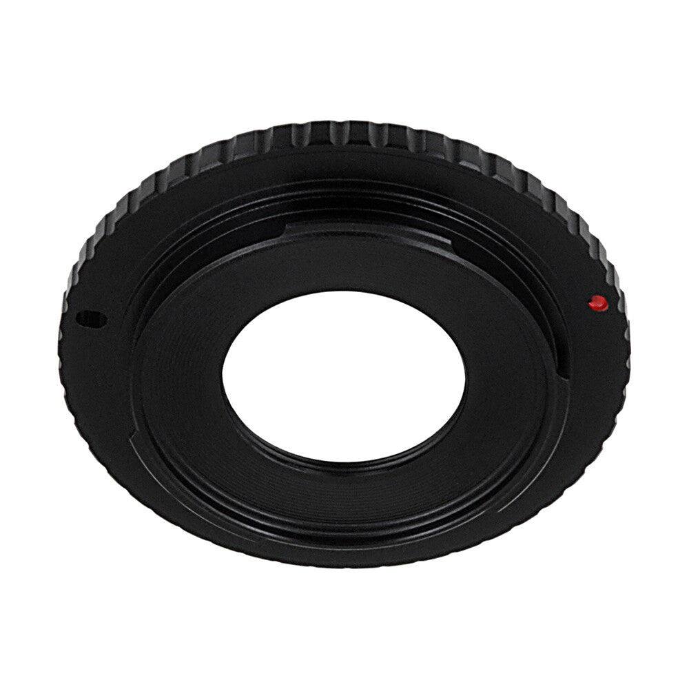 Left. Fotodiox - Lens Adapter - Compatible with CCTV/Cine C Mount Lenses to fit Sony E Mount Cameras.