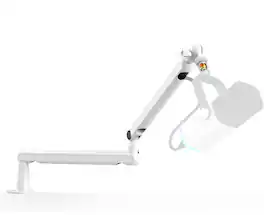 FINEAK - Adjustable Low Profile Microphone Boom Arm for Streaming & Gaming