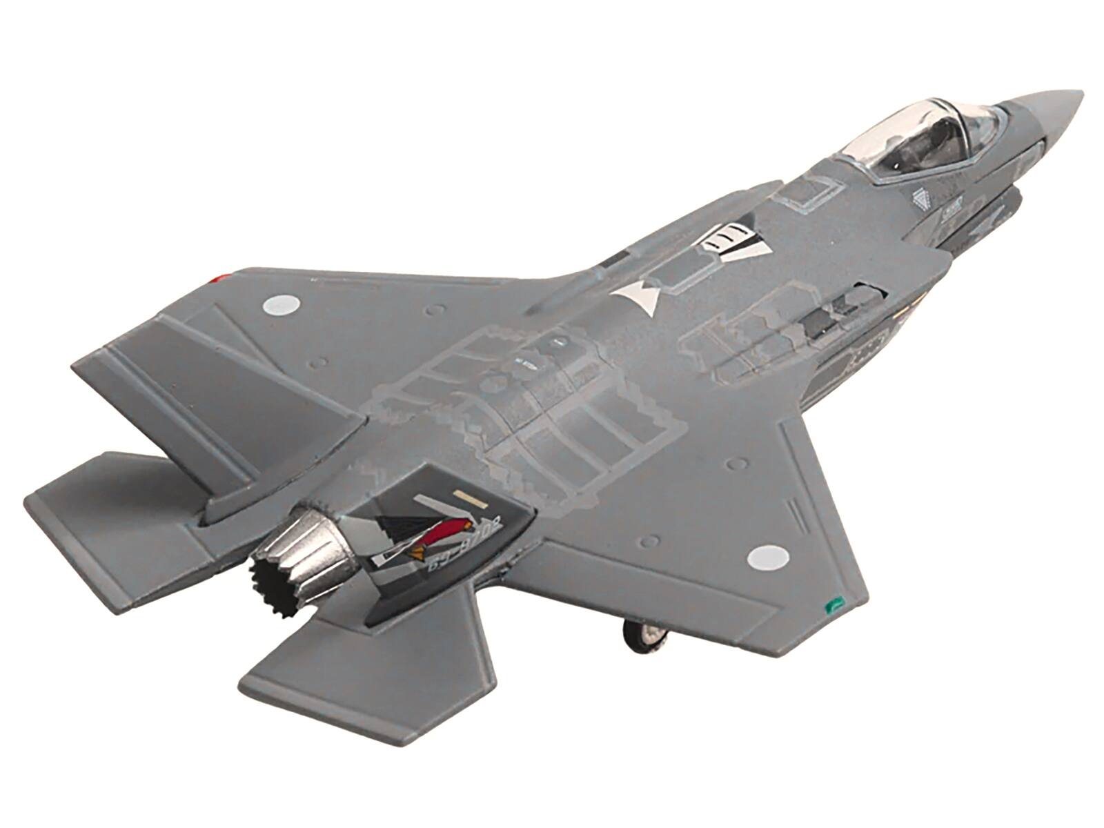 Back. Herpa - Lockheed Martin F-35A Lightning II 50th Anniversary 302 Hikotai Misawa 69-8702 JASDF Herpa 1/200 Diecast Model - Multi.