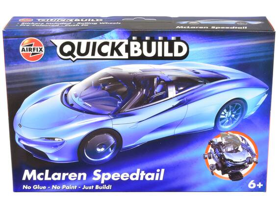 QUICKBUILD
McLaren Speedtail
No Glue - No Paint - Just Build!
6+
AIRFIX
QUICKBUILD
- No Glue
- No Paint
- Pre-Coloured
- Rolling Wheels