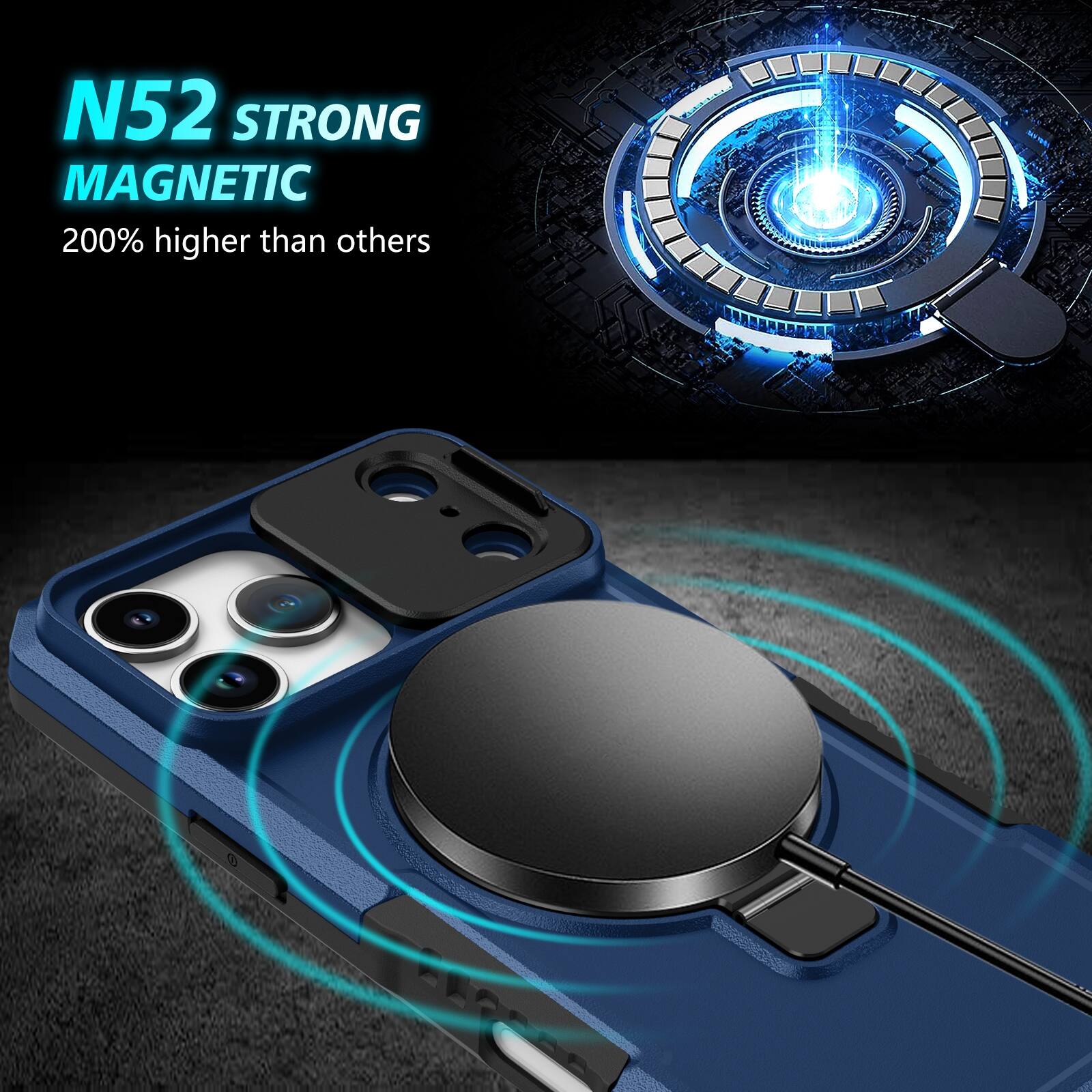 N52 STRONG MAGNETIC  
200% higher than others