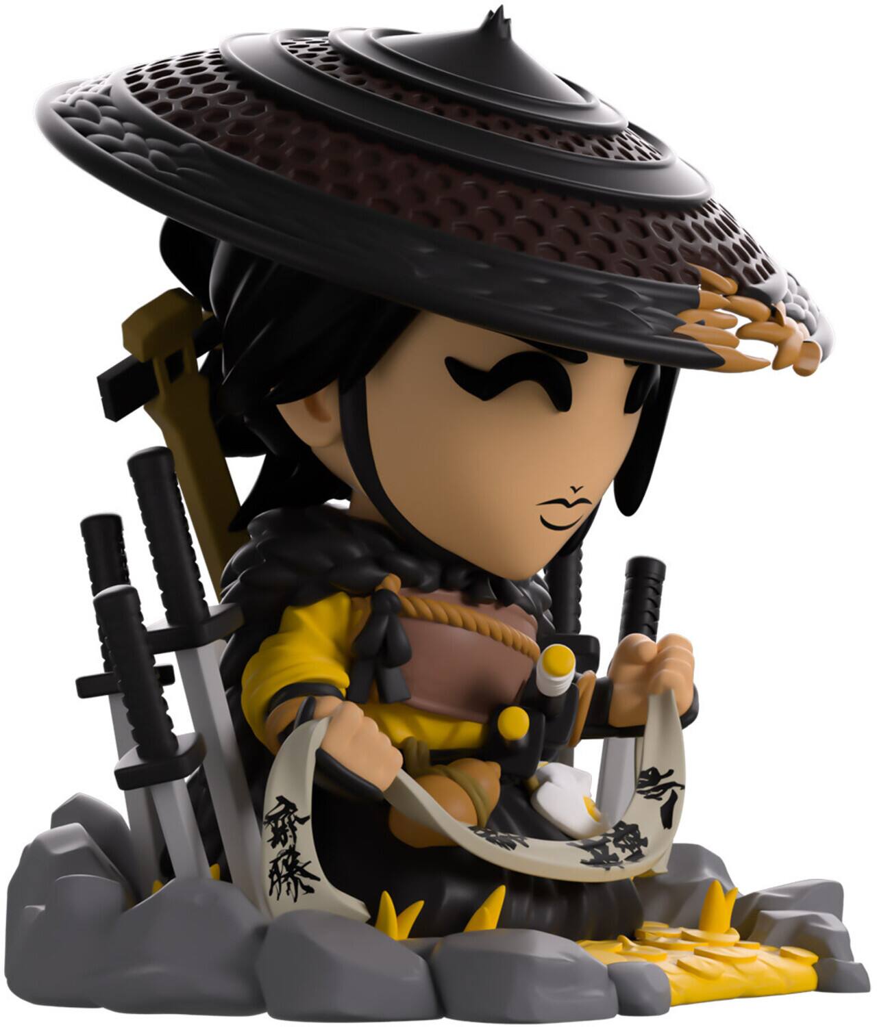 Alt View 1. Youtooz - Youtooz - Ghost of Yotei - #1 Atsu Vinyl Figure   - COLLECTIBLES - Multicolor.