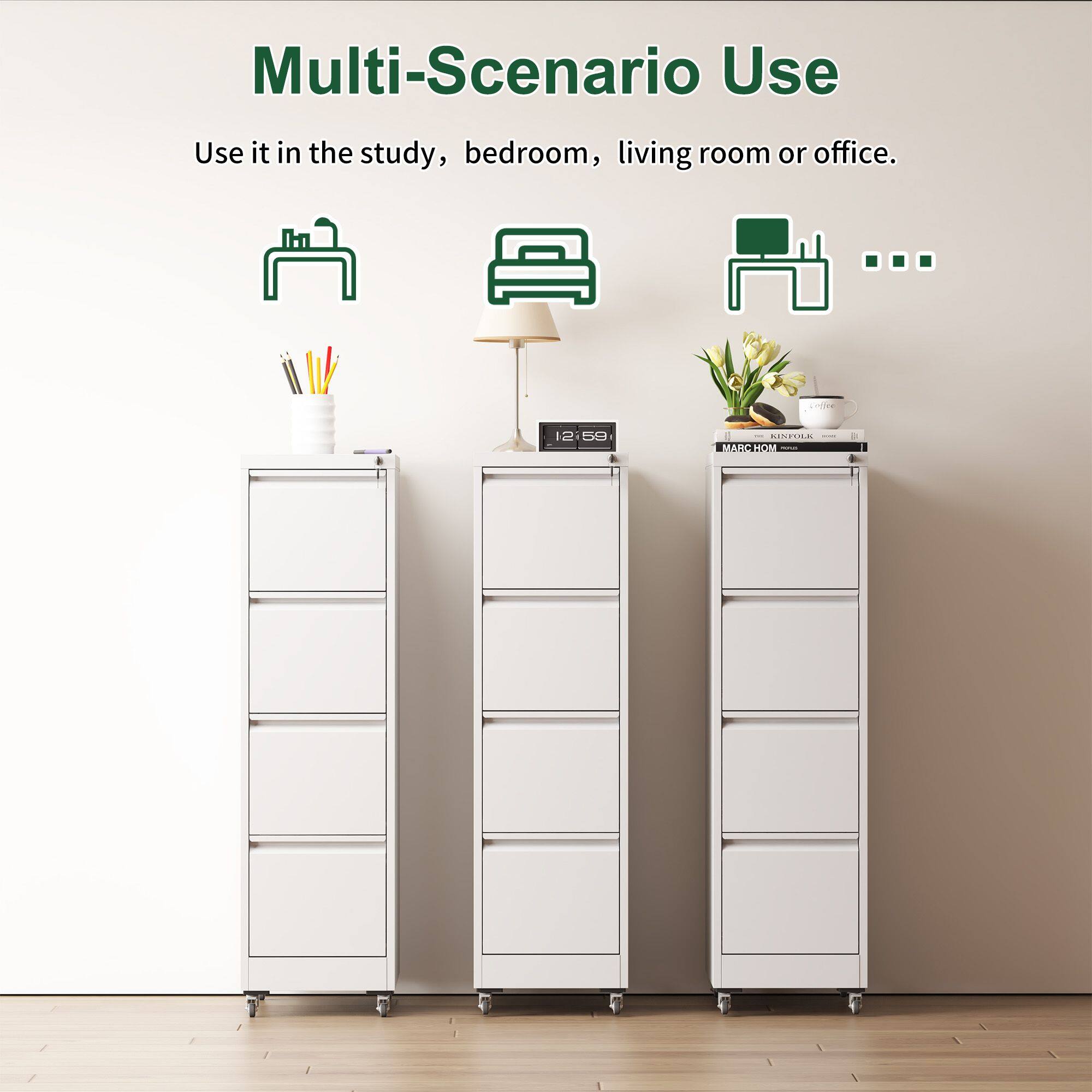 Multi-Scenario Use

Use it in the study, bedroom, living room or office.