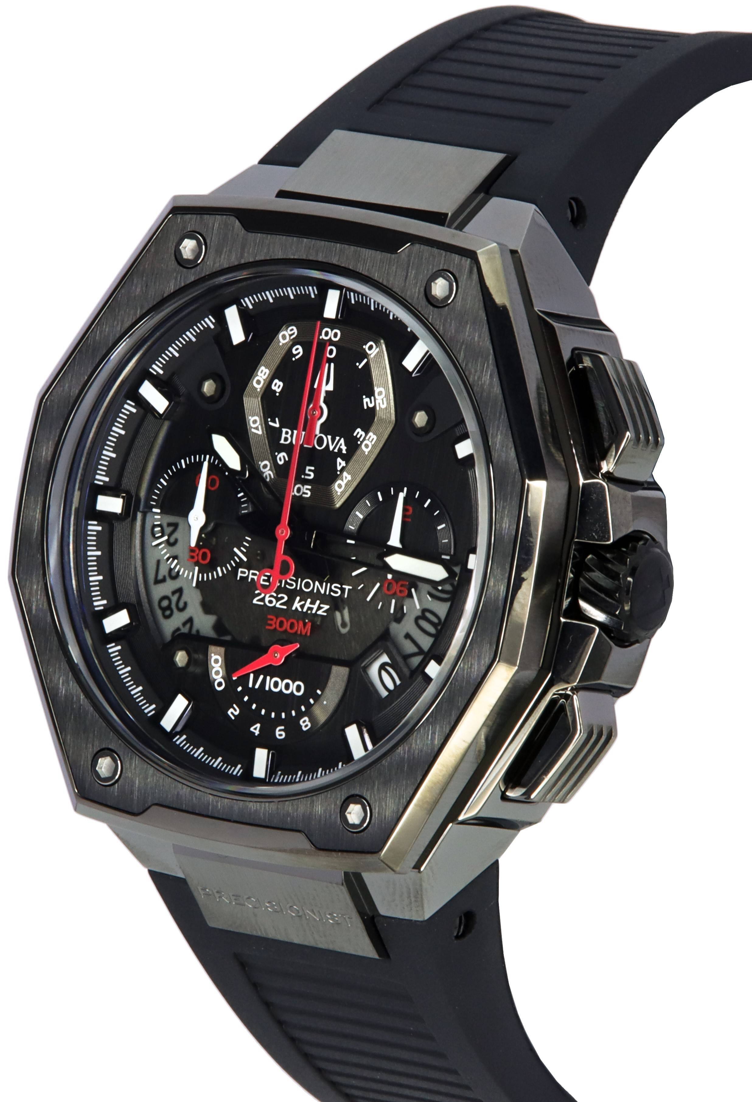 BULOVA  
PRECISIONIST  
262 kHz  
300M  
1/1000  
PRECISIONIST